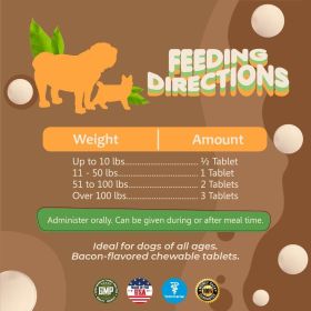 Skin and Coat Supplement with Fish Oil and Omega 3 for Dogs and Cats Dog Itch Relief Pet Supplement for Shedding Dry Itchy Skin and Allergies Dog Alle